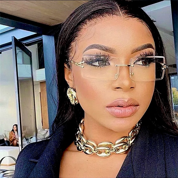 Accessories - Unisex Rimless // Fashion Glasses